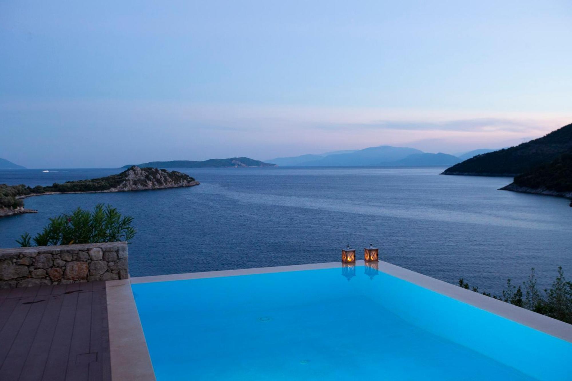 Villa Kalamos - Modern Villa In Sivota Bay With Direct Access To Sea Ngoại thất bức ảnh