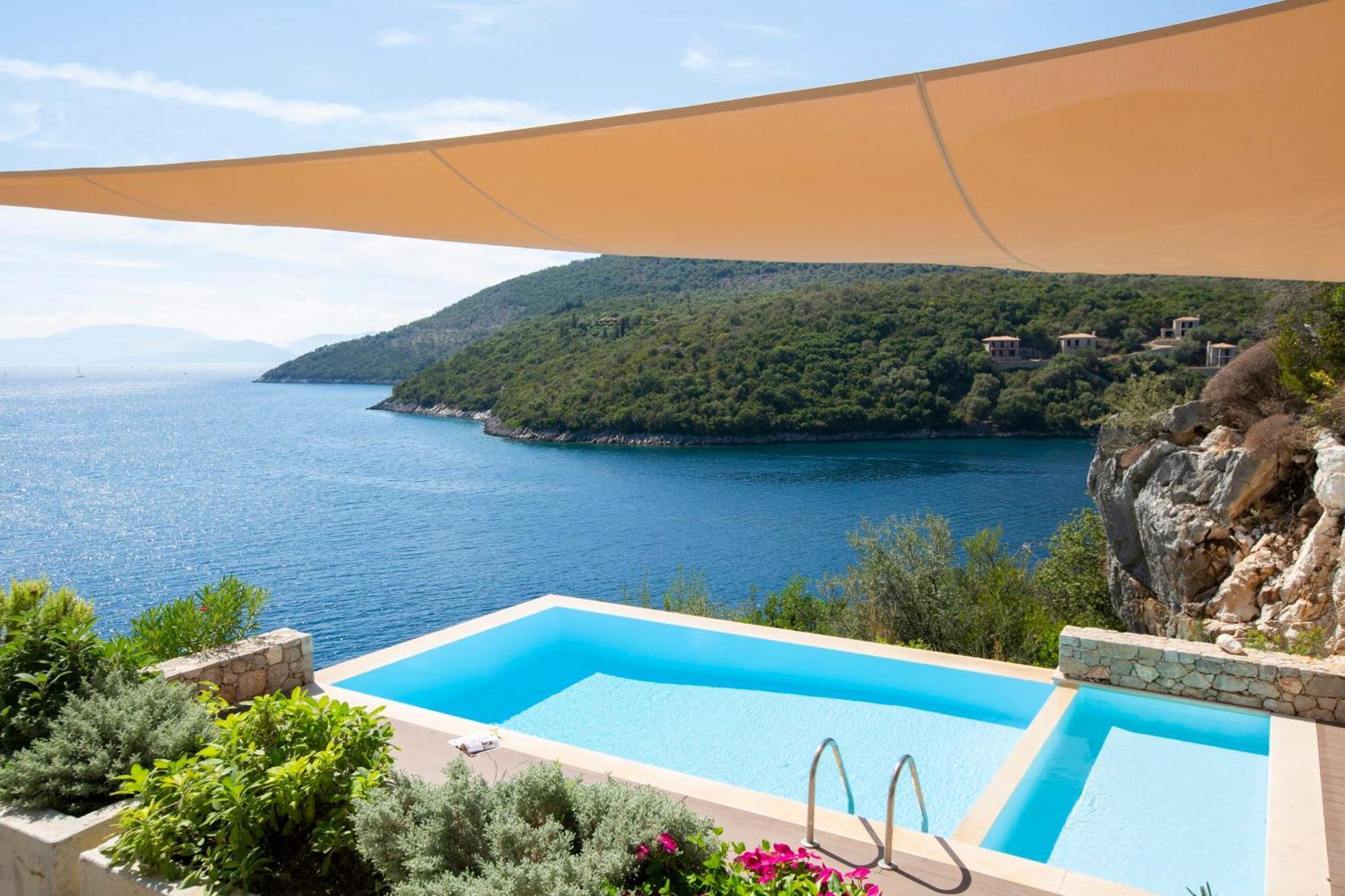 Villa Kalamos - Modern Villa In Sivota Bay With Direct Access To Sea Ngoại thất bức ảnh