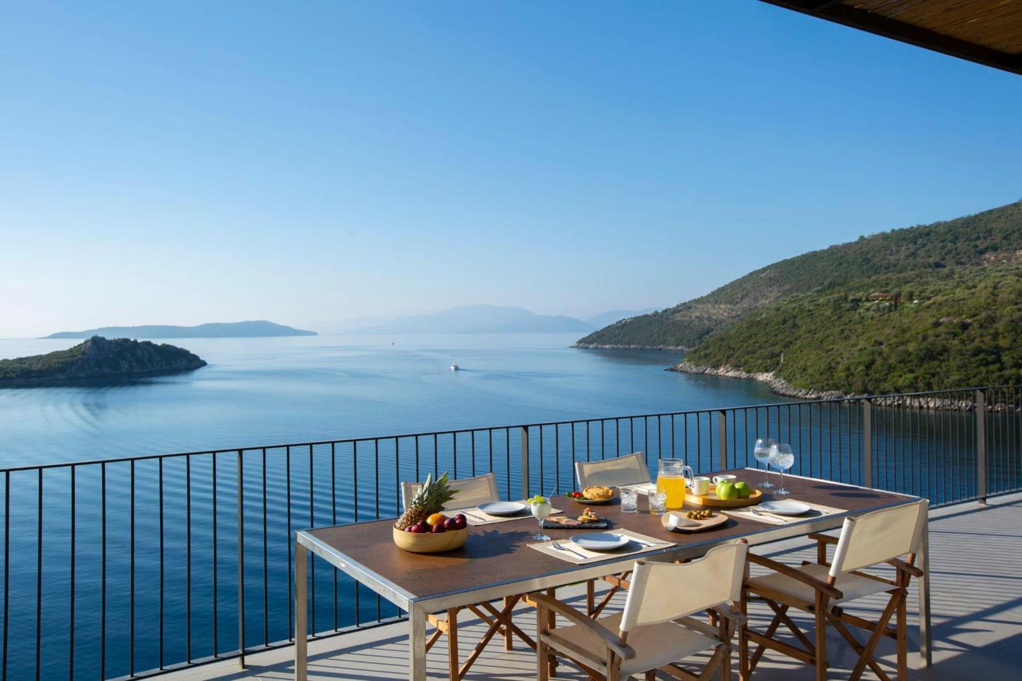 Villa Kalamos - Modern Villa In Sivota Bay With Direct Access To Sea Ngoại thất bức ảnh
