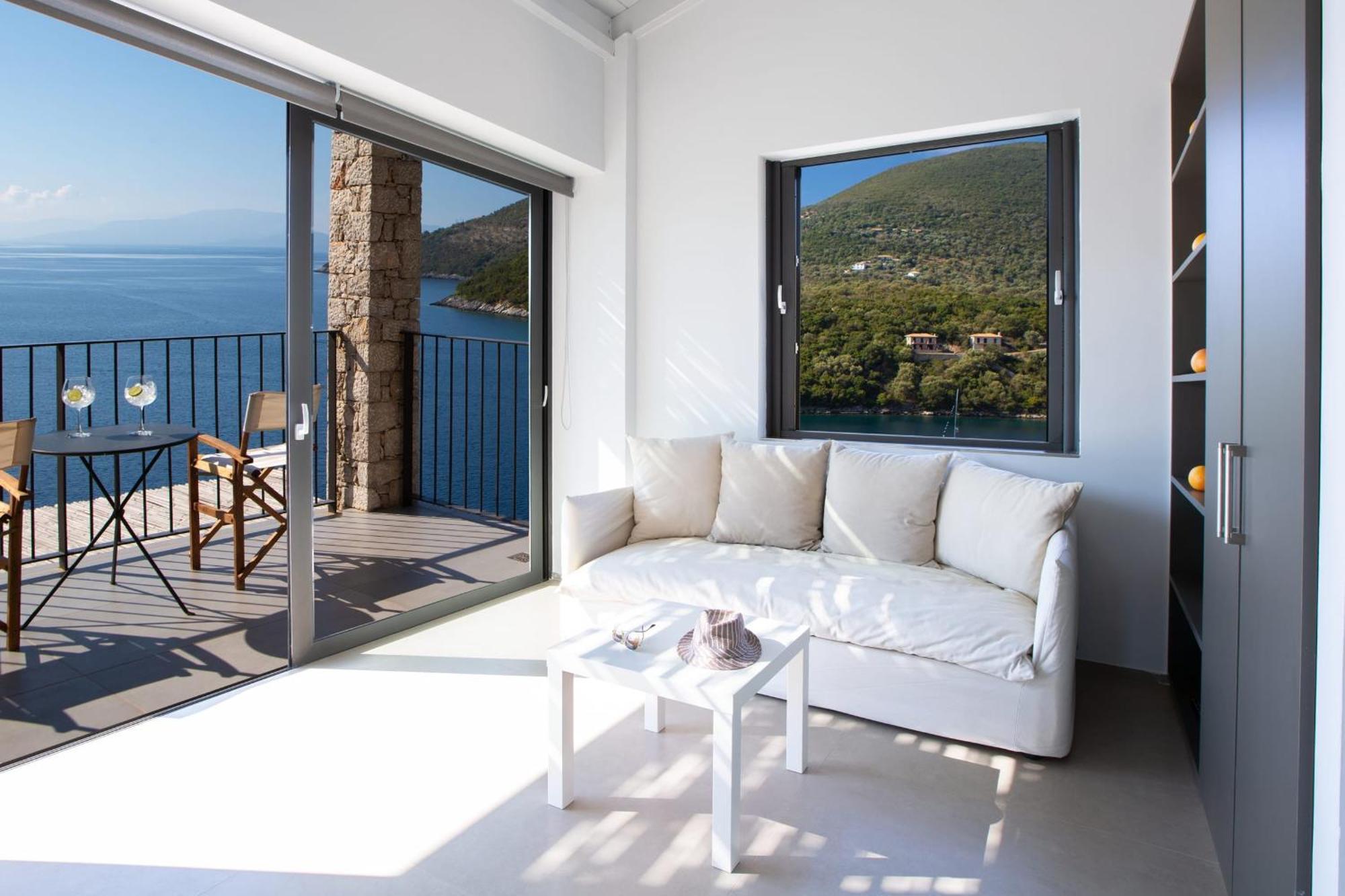 Villa Kalamos - Modern Villa In Sivota Bay With Direct Access To Sea Ngoại thất bức ảnh