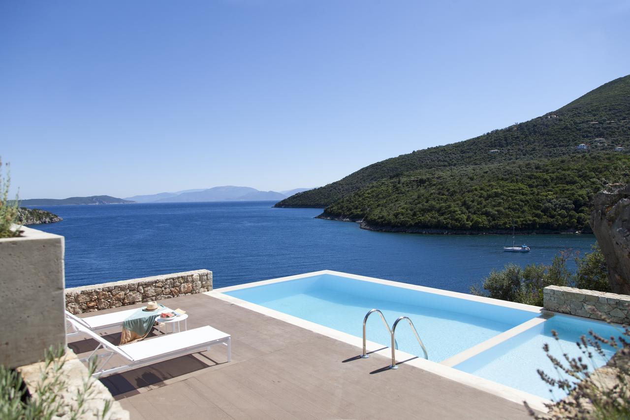 Villa Kalamos - Modern Villa In Sivota Bay With Direct Access To Sea Ngoại thất bức ảnh